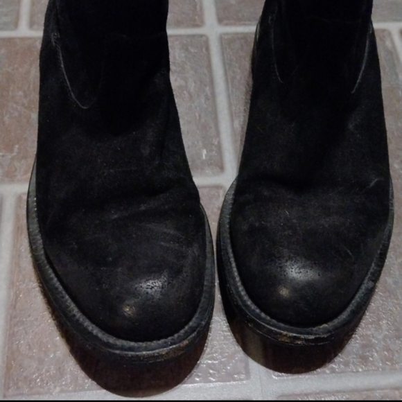Gucci Men's Black Suede boots size 7.5 - Picture 8 of 8